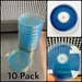Rapid Rhizo Pre-Poured Sterilized Agar Plates (10-Pack) - AG10