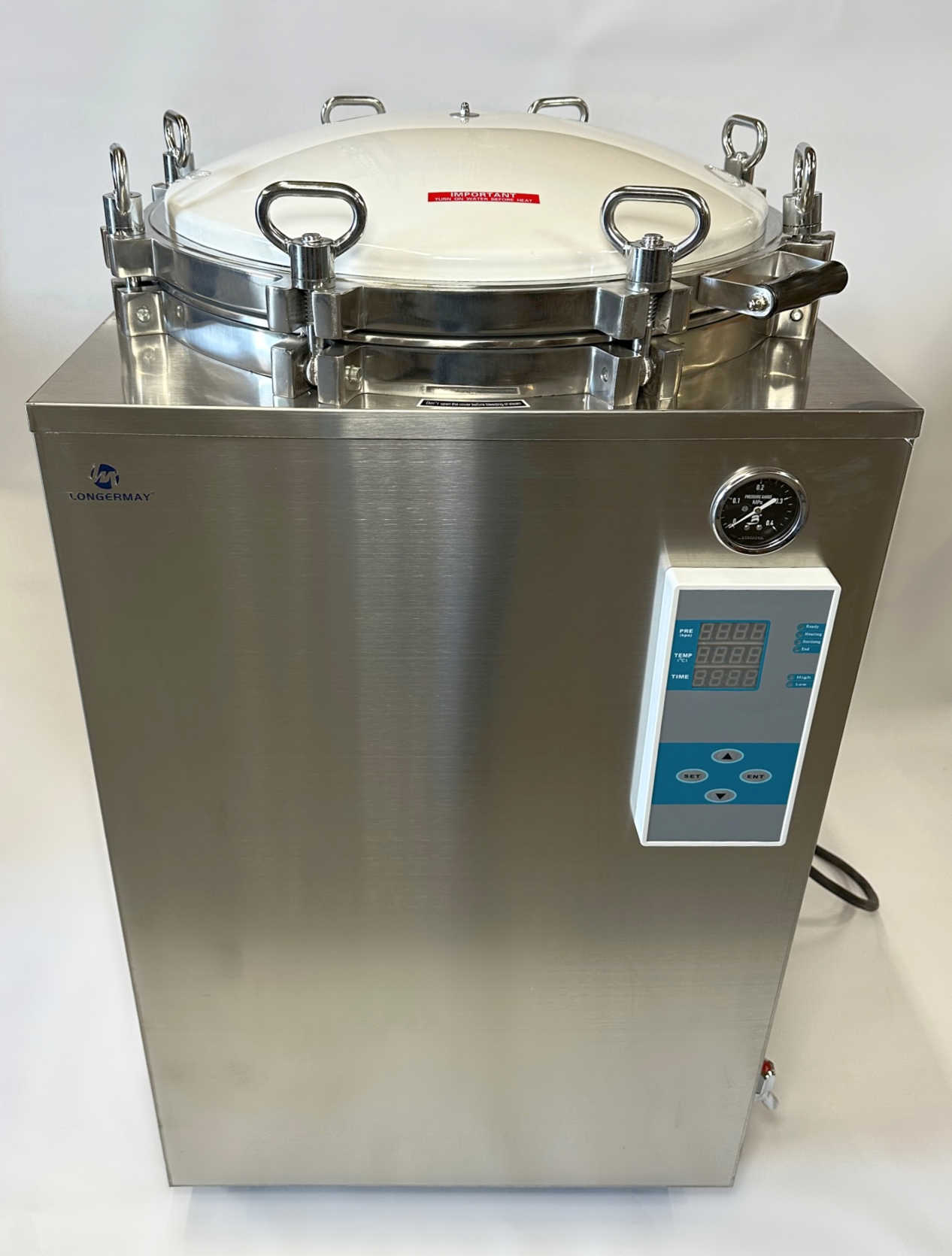 150L Commercial Pressure Sterilizer - Digital Electric Mushroom Autoclave