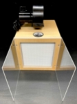 Bonsai 99.99% HEPA Horizontal Laminar Flow Hood with Natural Clear Coat Finish, providing a sterile, contamination-free workspace for mushroom cultivation and laboratory applications.