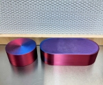 Bonsai Mini 3D Elevated Workspace Platform Table Risers (Set of 2) 3D-printed platform risers, laminar flow hood risers, sterile workspace tools, lab equipment, mycology tools, easy to clean risers, agar plate risers, jar lid risers, syringe risers, 3D-printed lab tools, vibrant color lab tools, laminar flow accessories, mycology lab accessories, mushroom cultivation tools, lab risers for clean airflow.