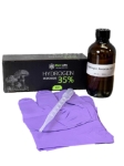 Hydrogen Peroxide 35% (4oz)  Hydrogen Peroxide, mushroom growing, disinfectant properties, mold strains, multi-purpose product, water and oxygen, over the counter, 3%, Medical/Food grade, concentrate, concentration levels, dilute, concentration level, versatile solution, toolkit, broad disinfectant properties, customizable strength, combat molds, clean breakdown, harmless, go-to product, hydrogen peroxide for mushroom growing