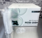Microppose Reusable Autoclavable Petri Dishes 90mm x 15mm Plates With Vented Lid, Sterile (500-Pack Case)  Agar, petri, dishes, plates, malt agar