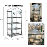 Indoor Mushroom Greenhouse Shelf Martha Fruiting tent (4 or 5 Tier)  greenhouse,martha tent, fruiting chamber, tent, indoor mushroom grow tent, martha grow tent