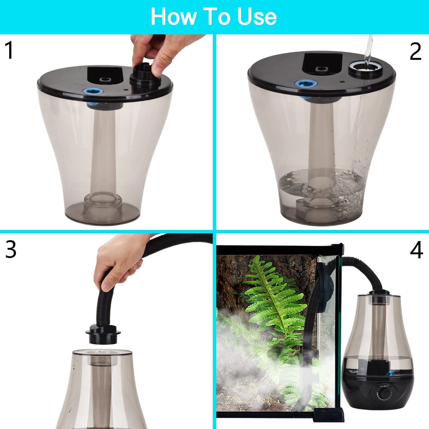 Hummidifyer Kit 3L Mushroom Monsoon Humidifier | Midwest Grow Kits