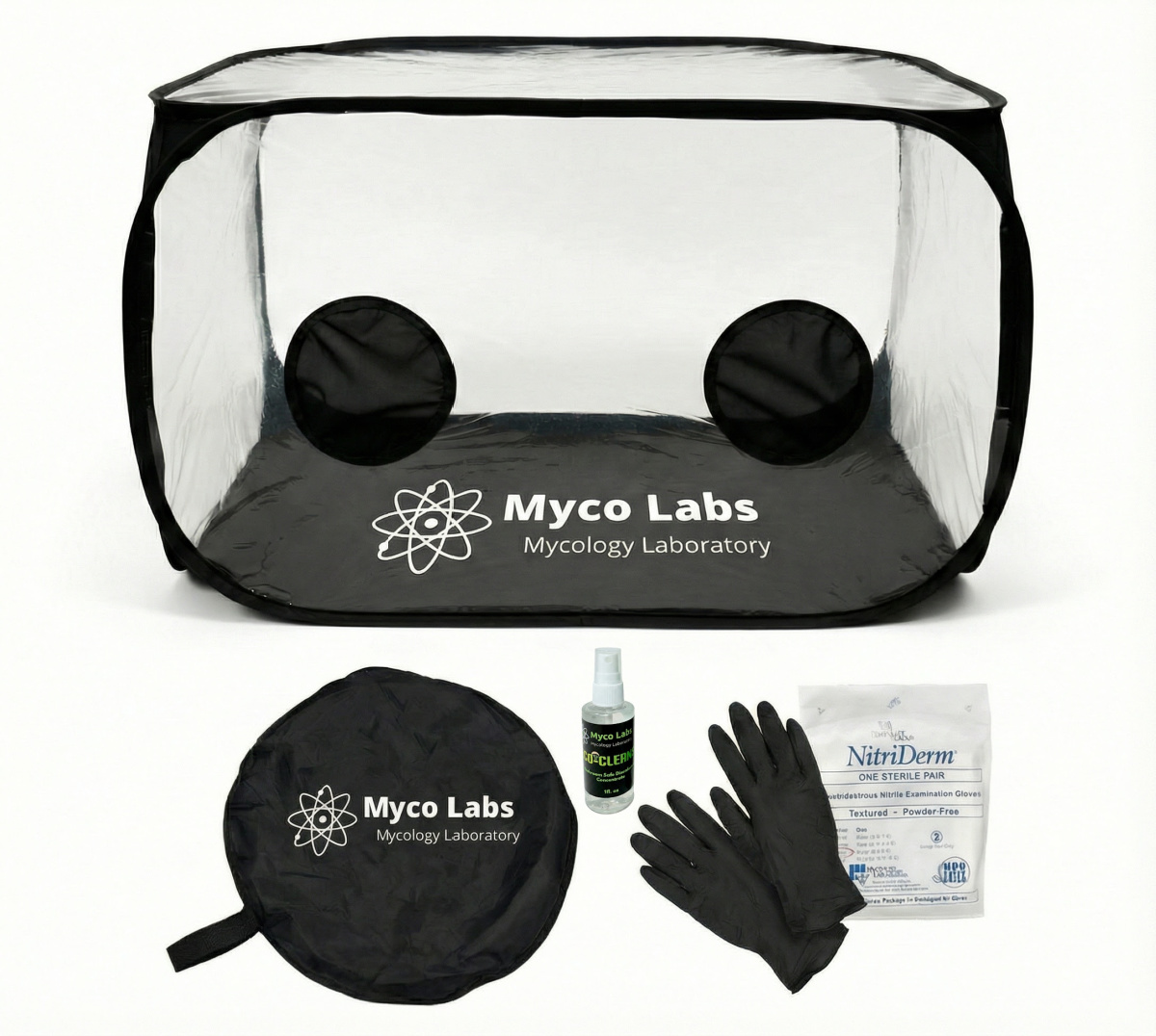 Myco Labs Large Still Air Box (SAB) Sterile Workstation  38" X 20" X 25" Still Air Box, Mushroom Cultivation Equipment,Glovebox, Sterile Workspace Solutions, Home Mushroom Cultivation, Commercial Mushroom Growing Equipment, High-Power Laboratory Equipment, Affordable Lab-Grade Tools, Contamination-Free Research, Efficient Mushroom Cultivation, HEPA Filter Air Cleaners, Bonsai 3x2ft Flow Hood.