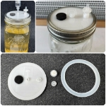 Myco Lid Pro™ – The Ultimate Reusable Liquid Culture Jar Lid  liquid culture kit, mushroom growing kit, Midwest liquid culture, spore syringe, liquid mycelium, mushroom cultivation, mycology supplies, high-density filter, injection port, culture jar, spawn bag, substrate jar, pressure sterilized, grow mushrooms, mushroom growing supplies, liquid culture solution, mycelium growth, mycology beginners, mushroom spores, mushroom growing project