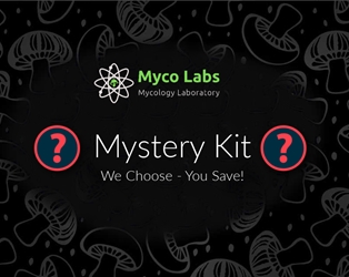 Mystery Ready-to-Grow Mushroom Kit (5lbs)   lions mane,oyster,shiitake,beech,cordyceps,enoki