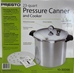 Presto 23 Quart Pressure Cooker/Sterilizer - Model 01781 - P23Q