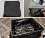 Small Pre-Cut Monotub Liners (4-Pack) Fits our Small 28Q Cube Monotub Monotub, liner, pre-cut, durable, reusable, UV-C sterilized, plastic bag, mushroom cultivation, contamination protection, insulation, consistent temperatures, humidity levels, food safe, tear-resistant, puncture-resistant, sterile environment, controlled environment, mushroom harvest