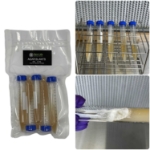 Sterilized Malt Extract Agar Slants (5-Pack)  Midwest's malt extract agar slants, agar slants, mycelium, Fungal cultures, pure cultures, diagnostic, research, organic malt extract, organic locust bean gum, potato dextrose, viability, durable, mushroom mycelium, test tubes, vacuum-sealed, polyolefin packaging, long-term preservation, transport,