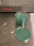 Pre-Poured Sterilized Malt Extract Agar Plates (5-Pack) Mushroom cultivation, Malt Extract Agar plates, organic ingredients, agar, malt extract, locust bean gum, yeast extract, chloramphenicol, bacterial growth, mycelium growth, pre-poured plates, freshness, polyolefin packaging, agar plate incubation, mycelium colonies, mold isolation,