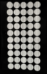 Round Air Filter Vents 0.22 Micron with 3M Backing (50-Pack) air filter vents, 0.22 Micron rating, grain jars, liquid cultures, 3M adhesive, autoclave temperatures, 250F, 15psi, diameter, 19mm, air hole, 10mm, jar lid holes, Round Air Filter Vent, small circular filter, trap particles, contaminants, prevent, strong adhesive, easy application, waterproof, reusable, popular choice, DIY projects, scientific applications